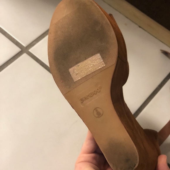 5 inch brown wedges - Picture 3 of 3
